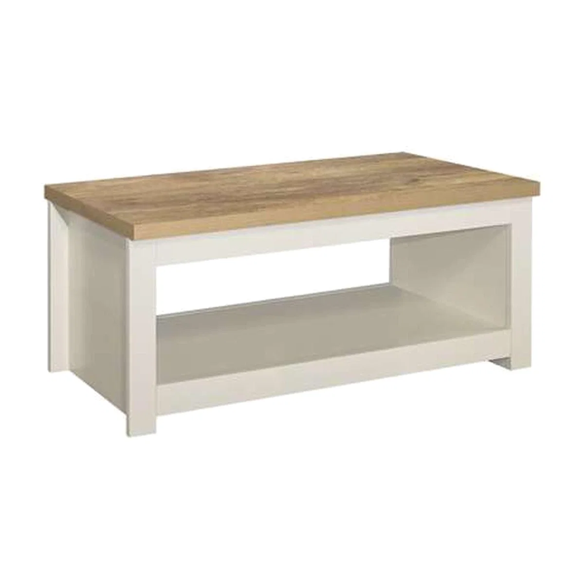 Highgate Coffee Table - Cream and Oak – image 1