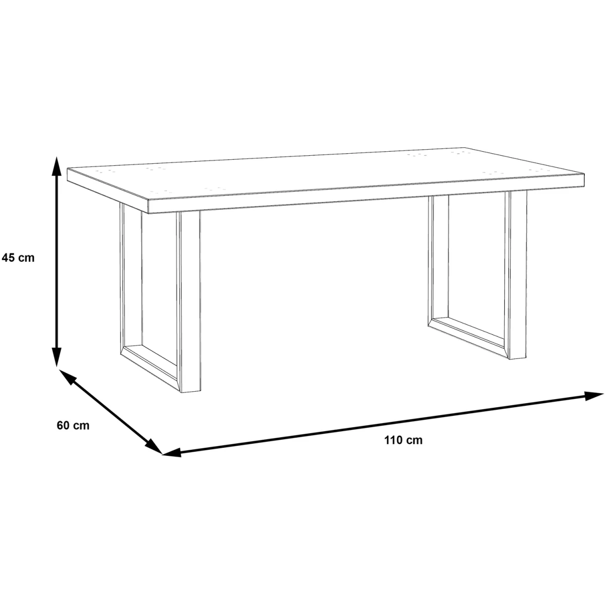 Atlantic Coffee Table in Artisan Oak - Artisan Oak – image 4