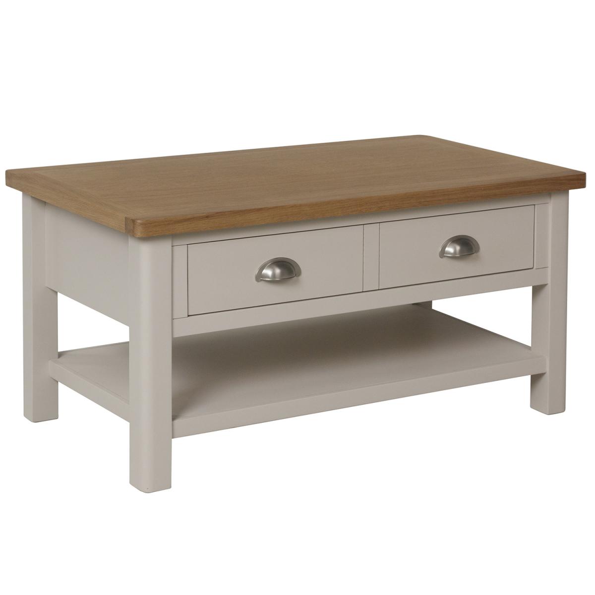Cambridge Large Coffee Table - Dove Grey – image 2