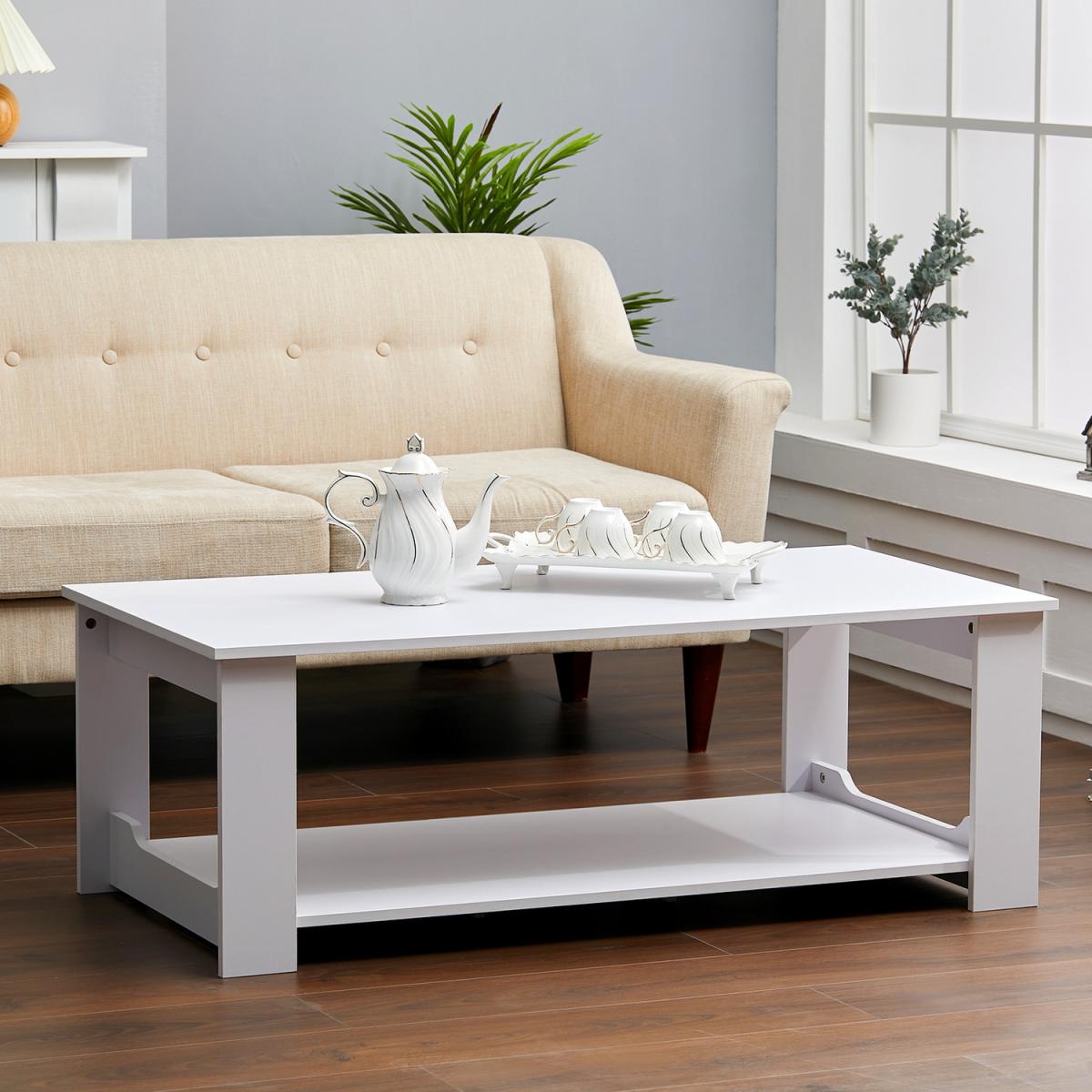 Simple Coffee Table  - Light Brown – image 9
