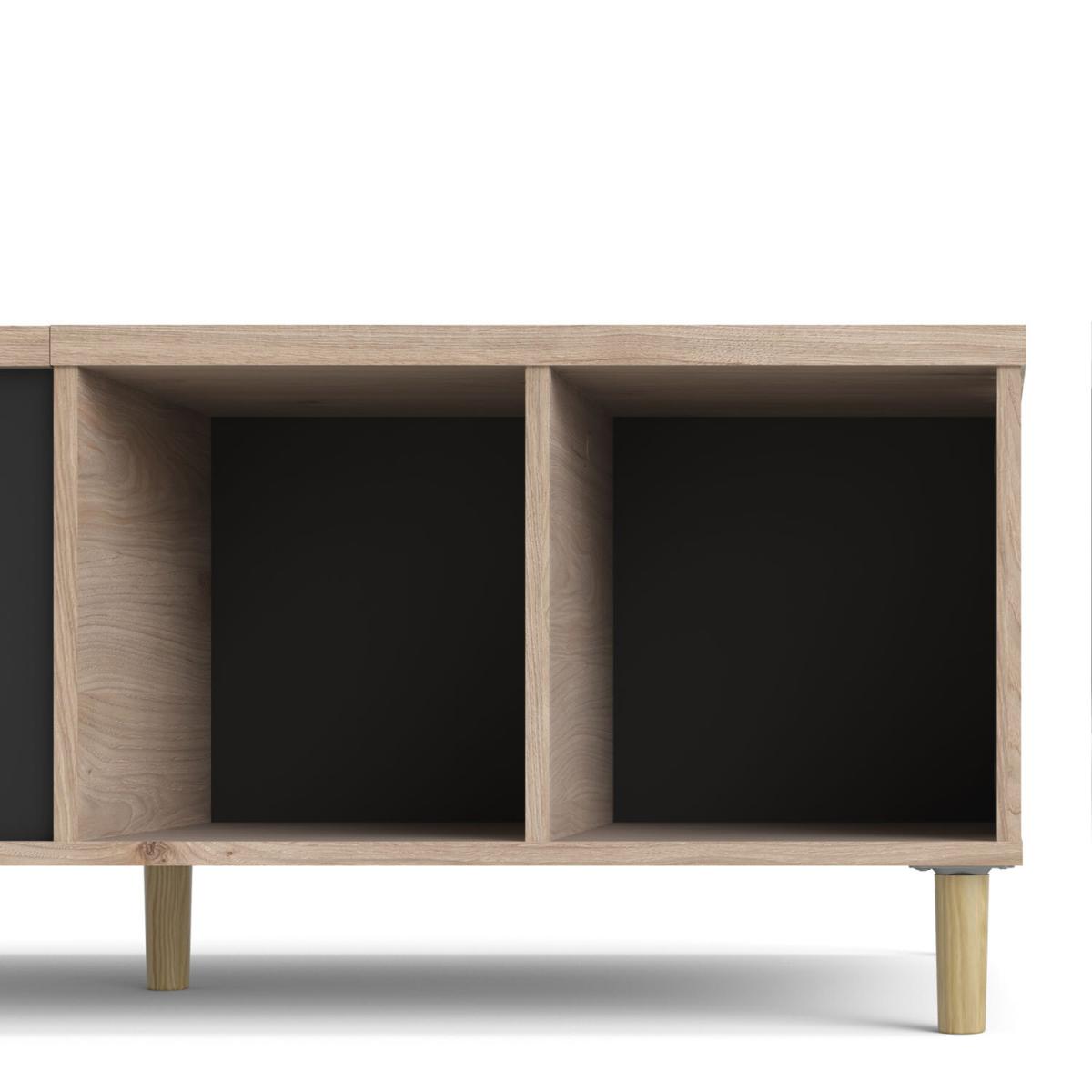 Rome Coffee Table with Sliding Top - Black – image 12