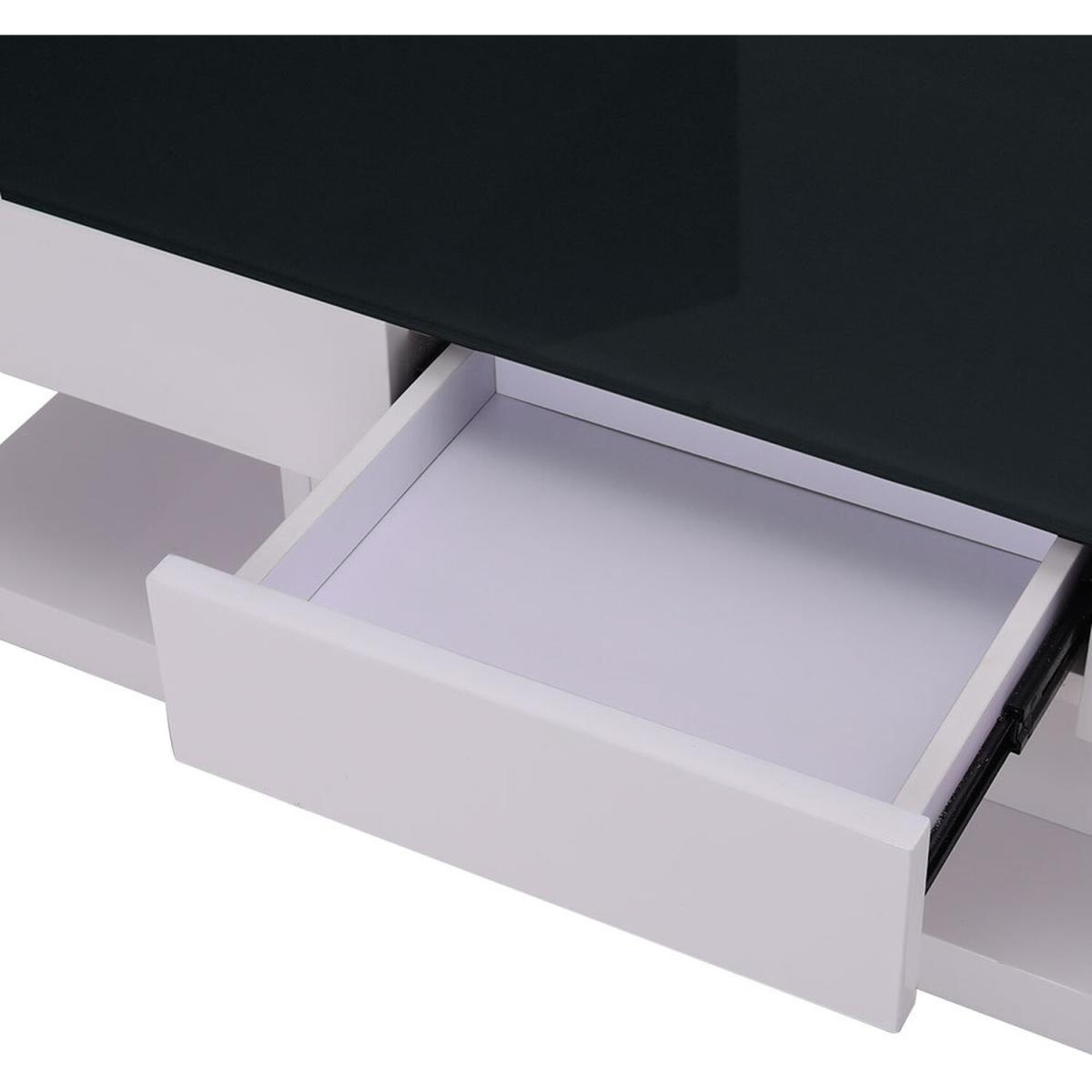 Rectangle Coffee Accent Table - Black – image 3