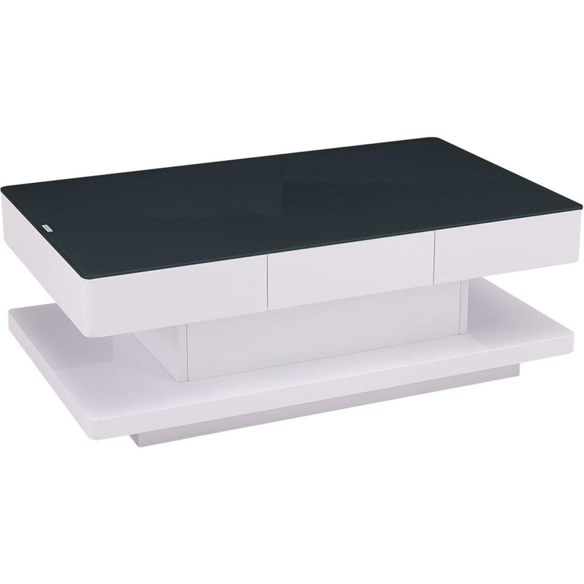 Rectangle Coffee Accent Table - Black – image 6