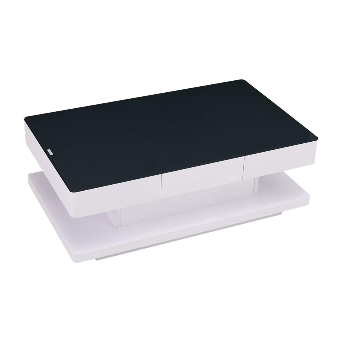 Rectangle Coffee Accent Table - Black – image 1