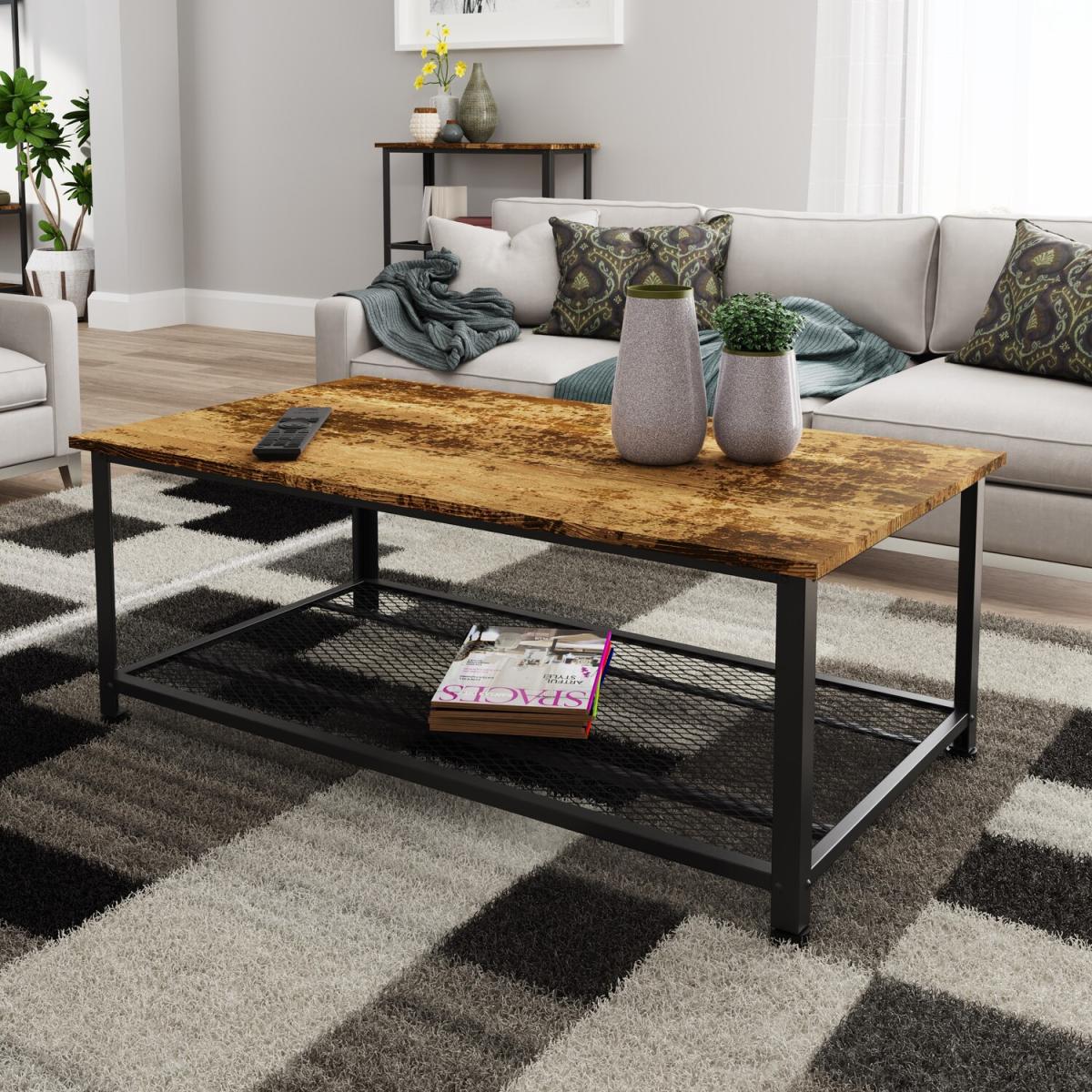 Bala Coffee Table - Brown – image 2