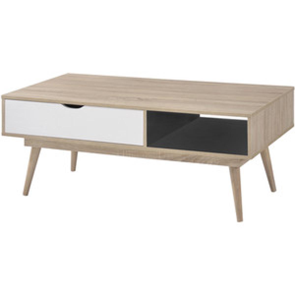 Alford One Drawer Coffee Table - Sonoma Oak & Grey – image 7