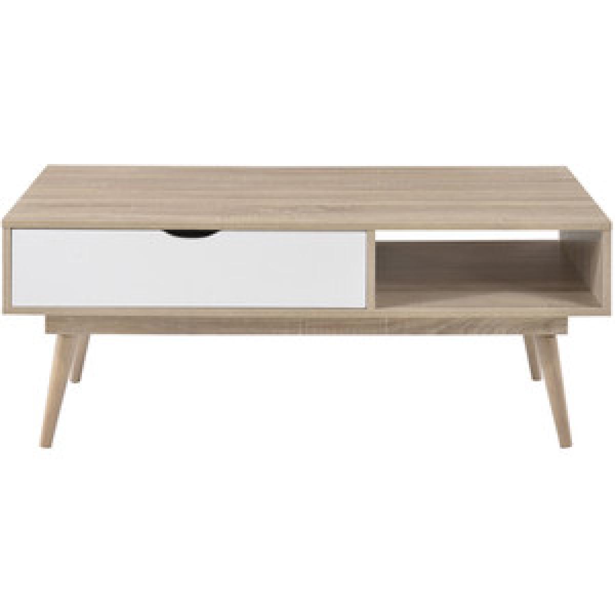 Alford One Drawer Coffee Table - Sonoma Oak & Grey – image 9