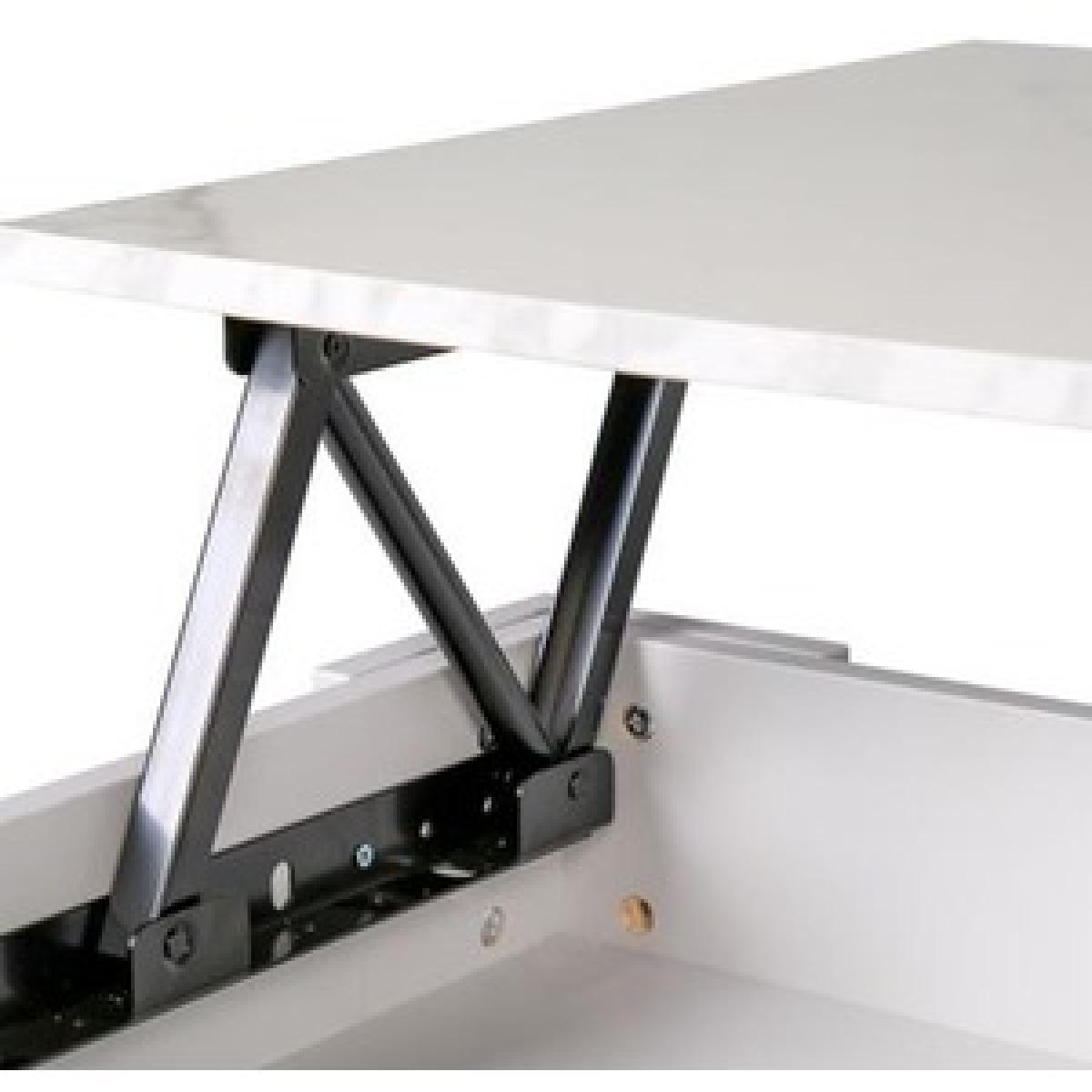 Kosy Koala Marble and Stone Grey Effect Coffee Table - Stone Grey – image 7