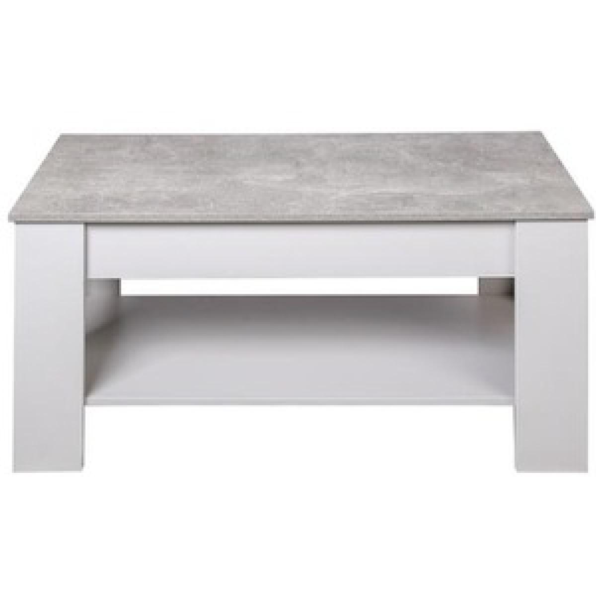 Kosy Koala Marble and Stone Grey Effect Coffee Table - Stone Grey – image 9