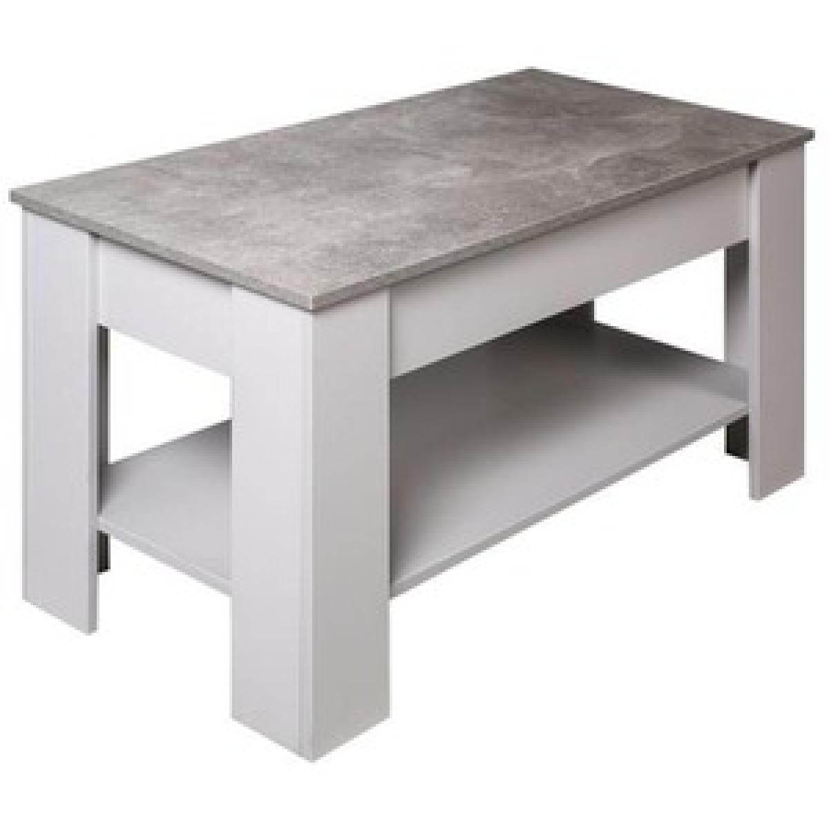 Kosy Koala Marble and Stone Grey Effect Coffee Table - Stone Grey – image 10