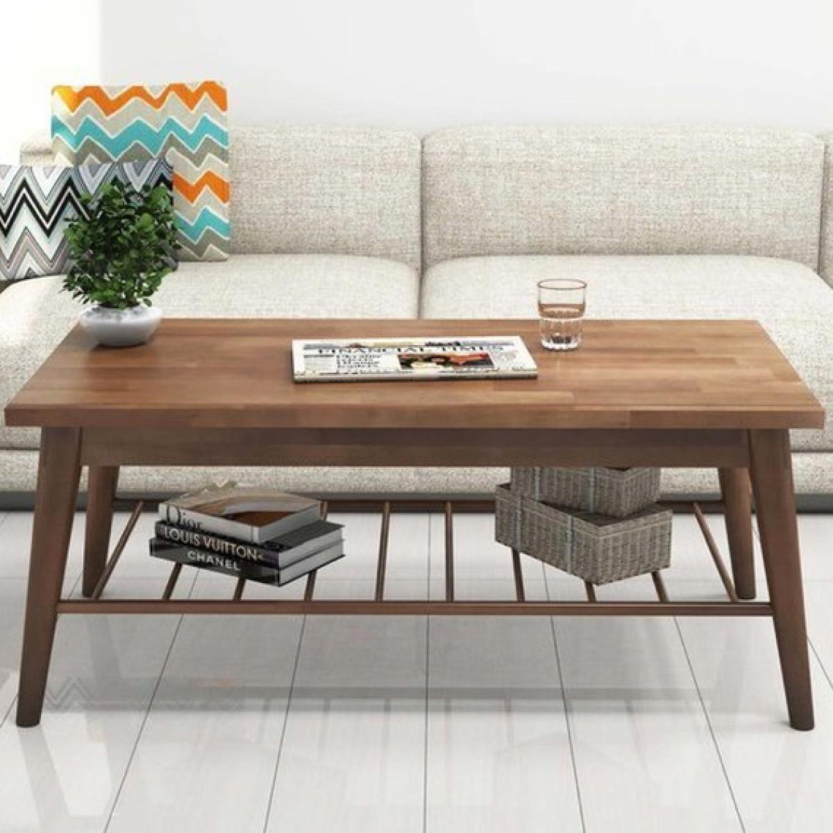 Sakura Coffee Table - Beech and Walnut