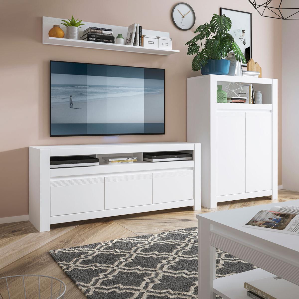 Novi Coffee Table with Shelf – image 5