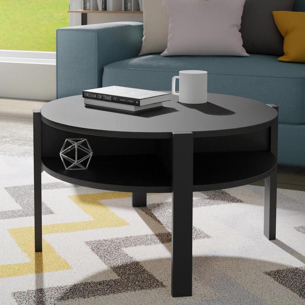 Tobago Coffee Table - Black - Black – image 2