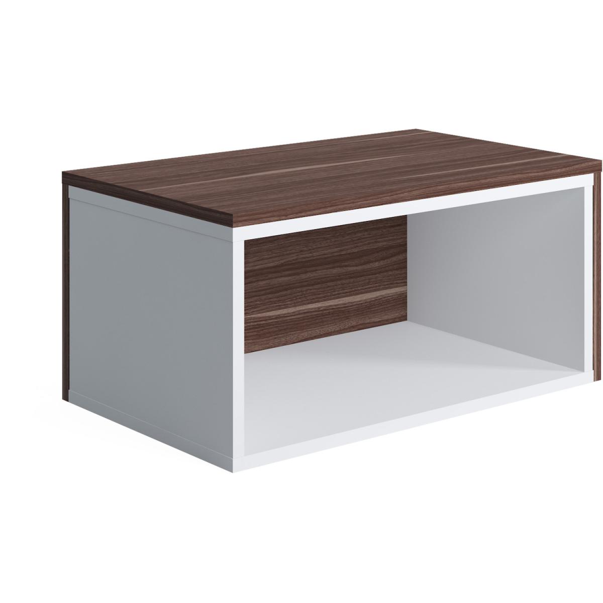 Felica Adjustable 2 Colour Coffee Table - Ruumstore - Walnut/White – image 6