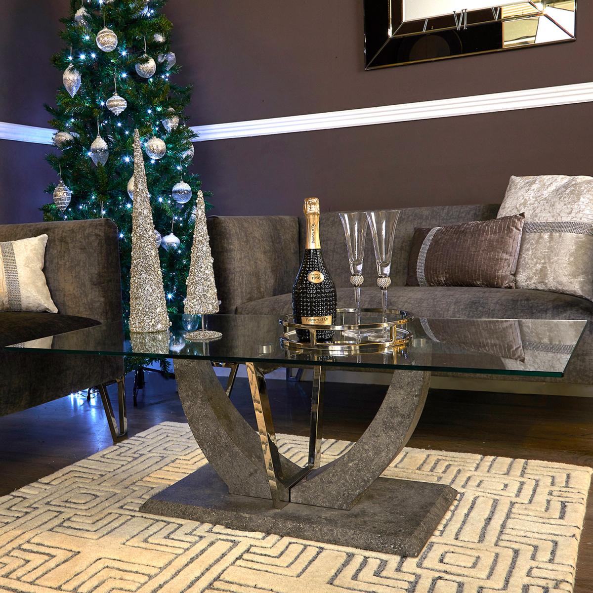 Leo Coffee Table - Grey – image 1