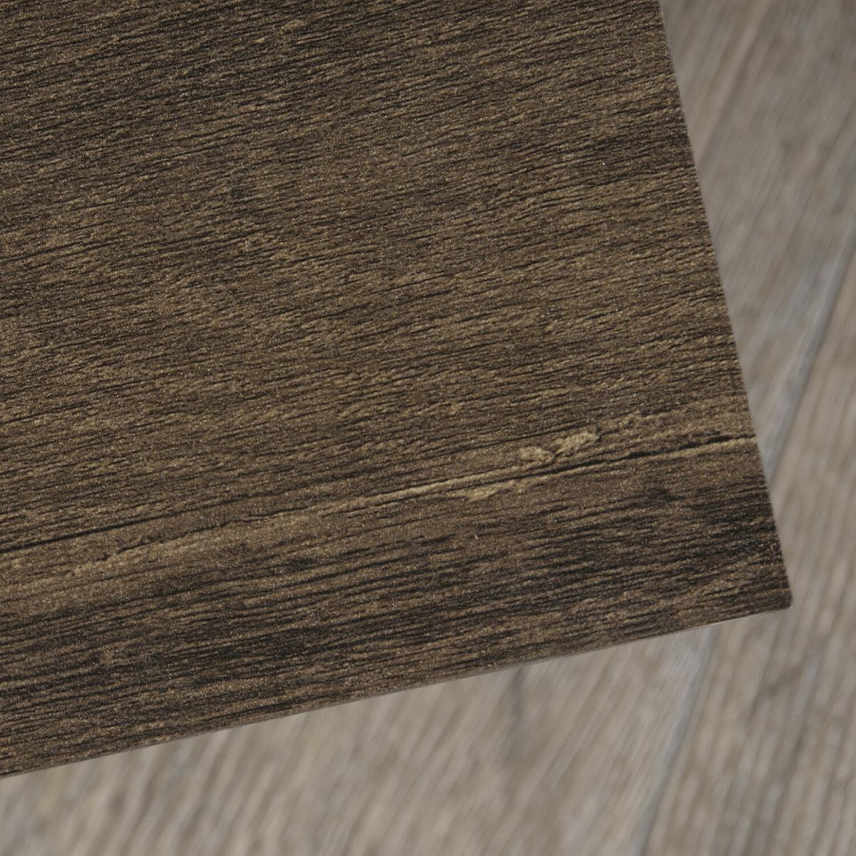 Industrial Style Coffee Table - Smoked Oak – image 2