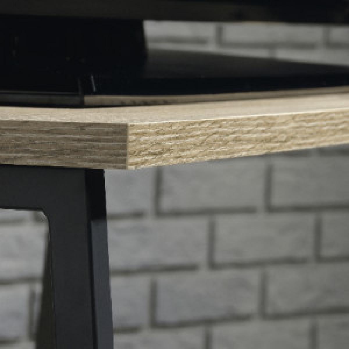 Industrial Style Coffee Table - Smoked Oak – image 11