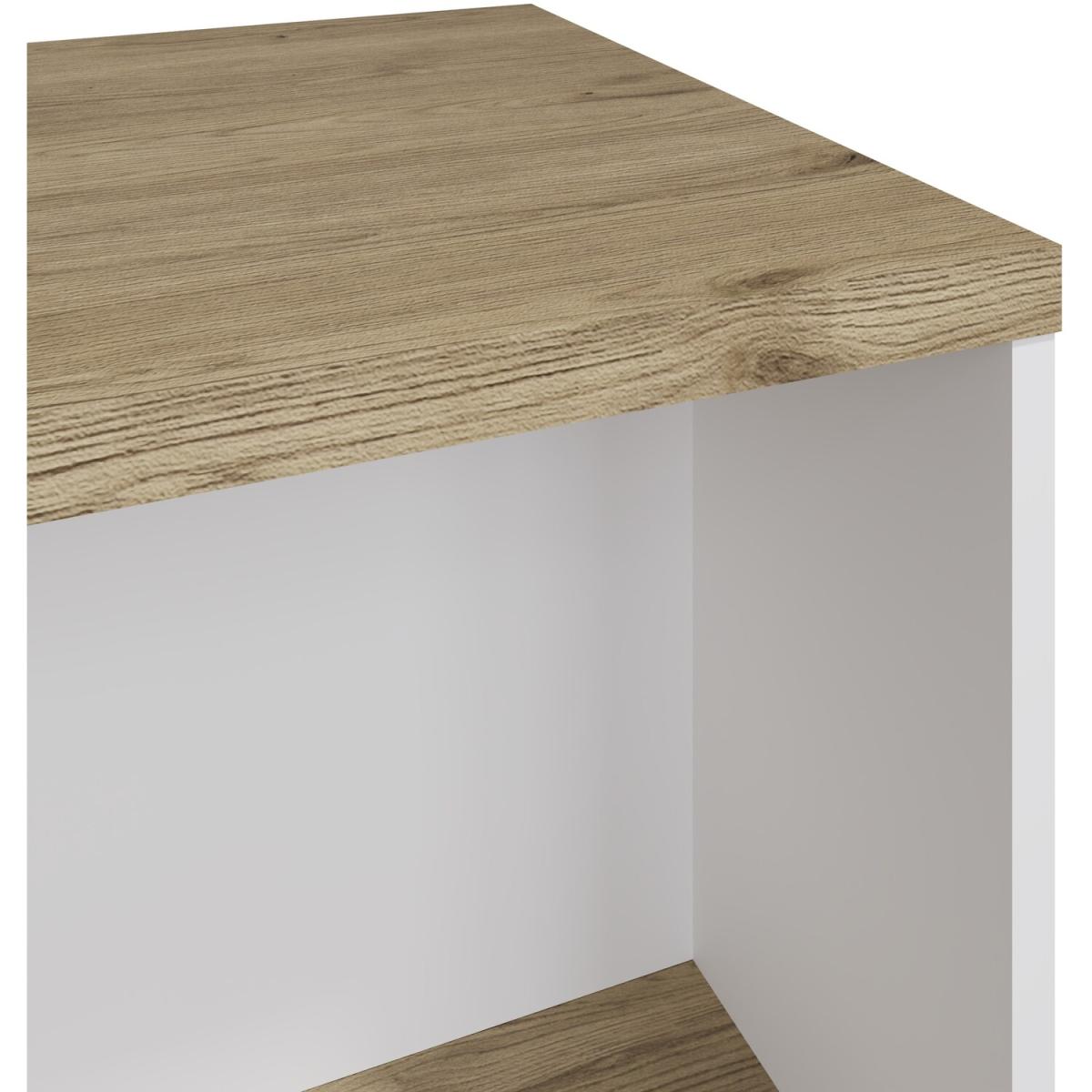 Presto Coffee Table - Quick Assembly - Vienna Oak - Vienna Oak – image 3