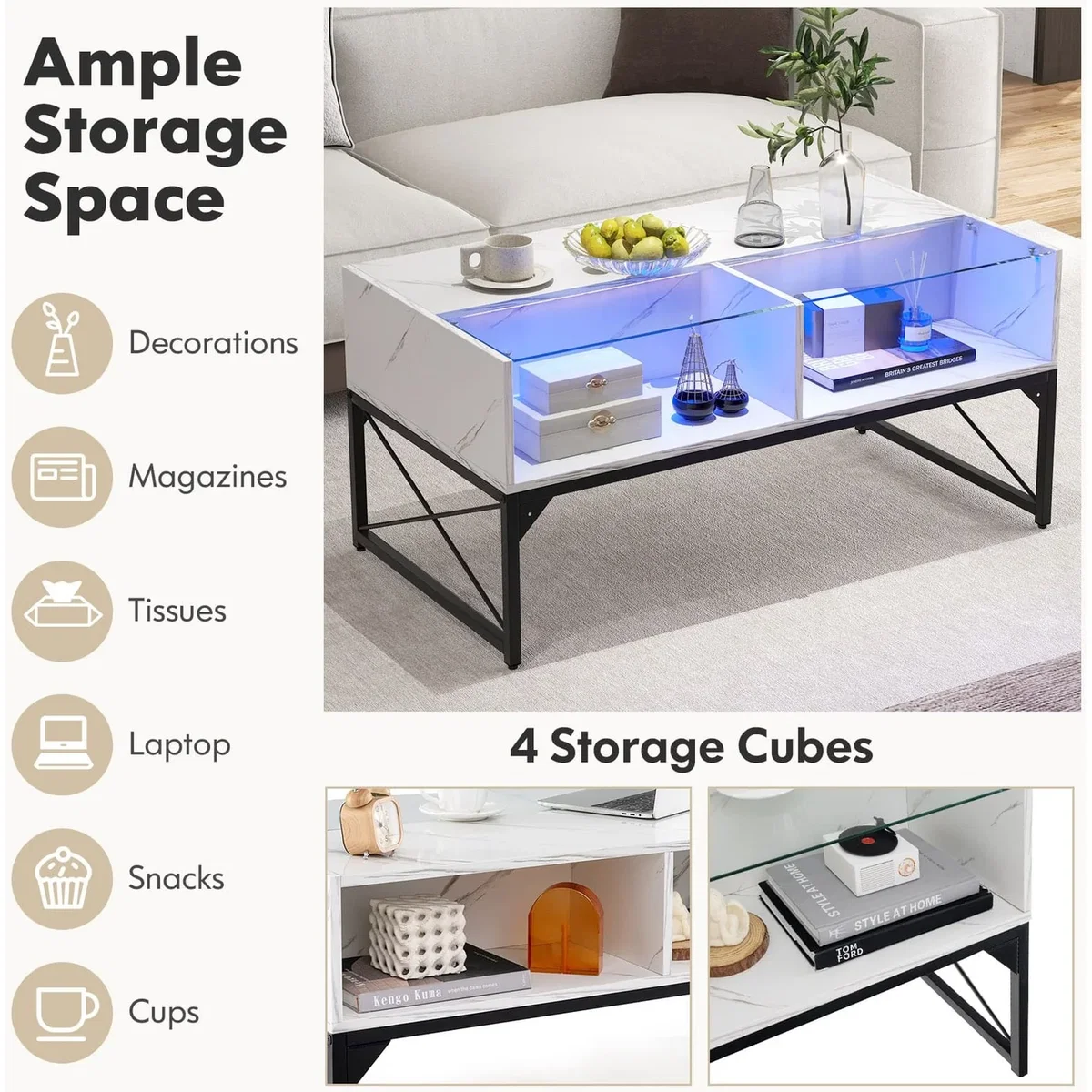 Costway White - White – image 3