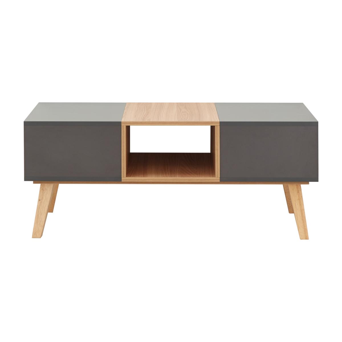 Modena Simple Coffee Table - Grey – image 1