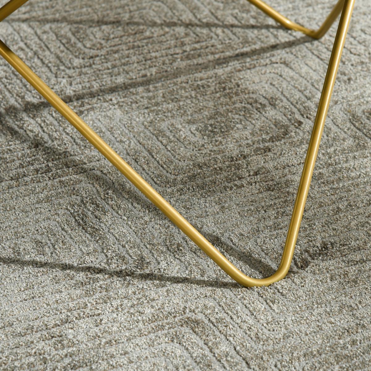 Tempered Glass Coffee Table - Black, Gold / 42.5cm – image 4
