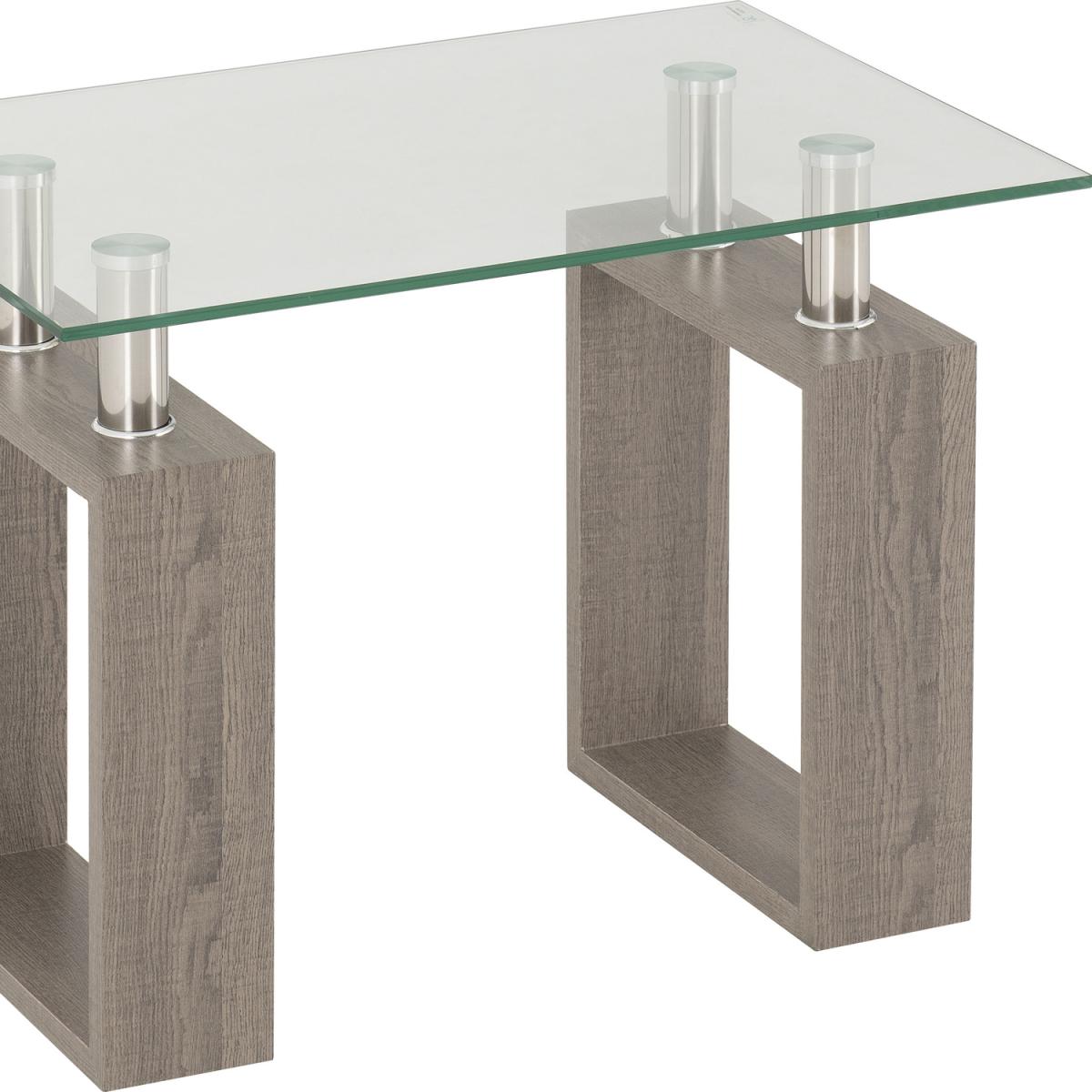 Milan Lamp Table - Charcoal – image 3