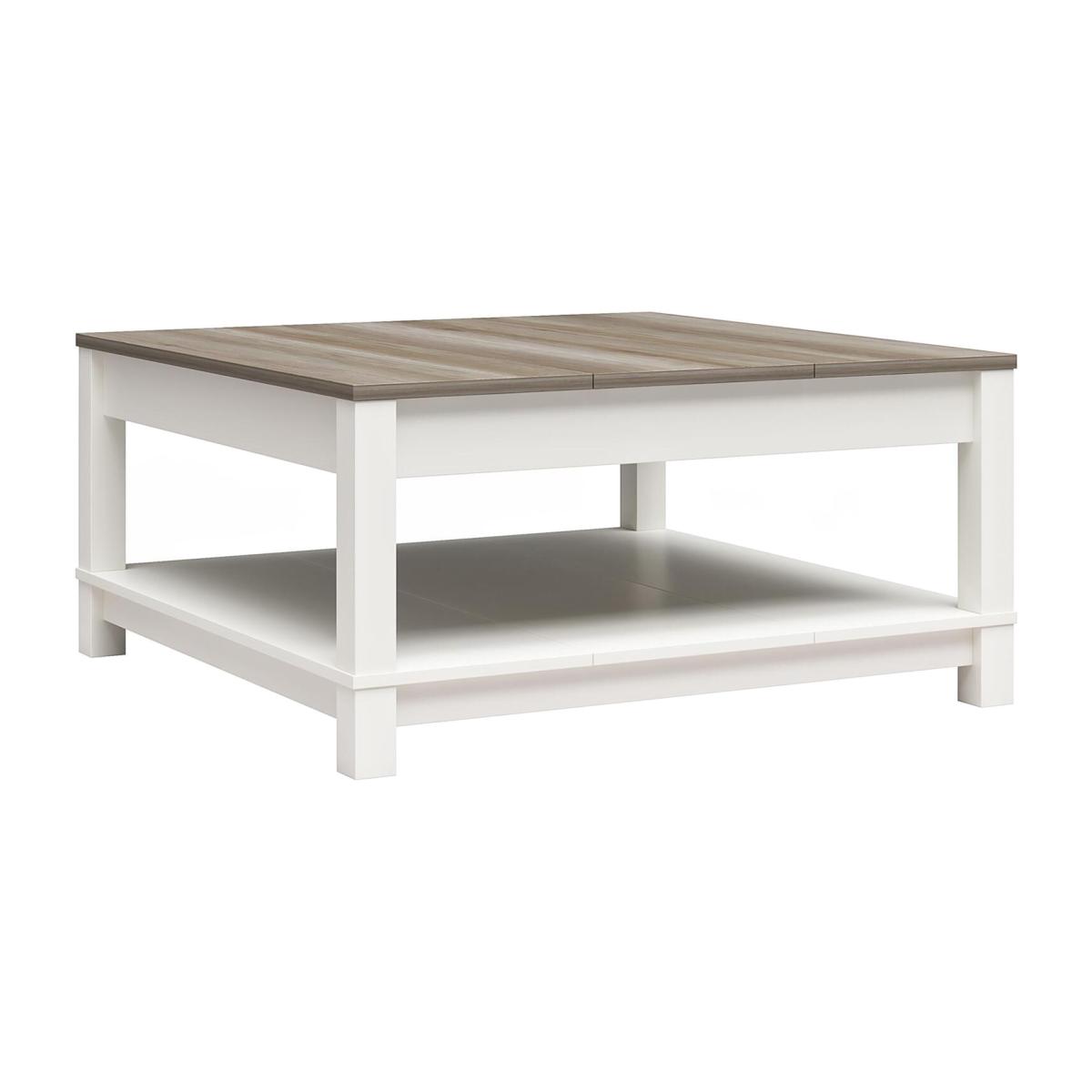 Chapel Hill Coffee Table White Brown Oak - White