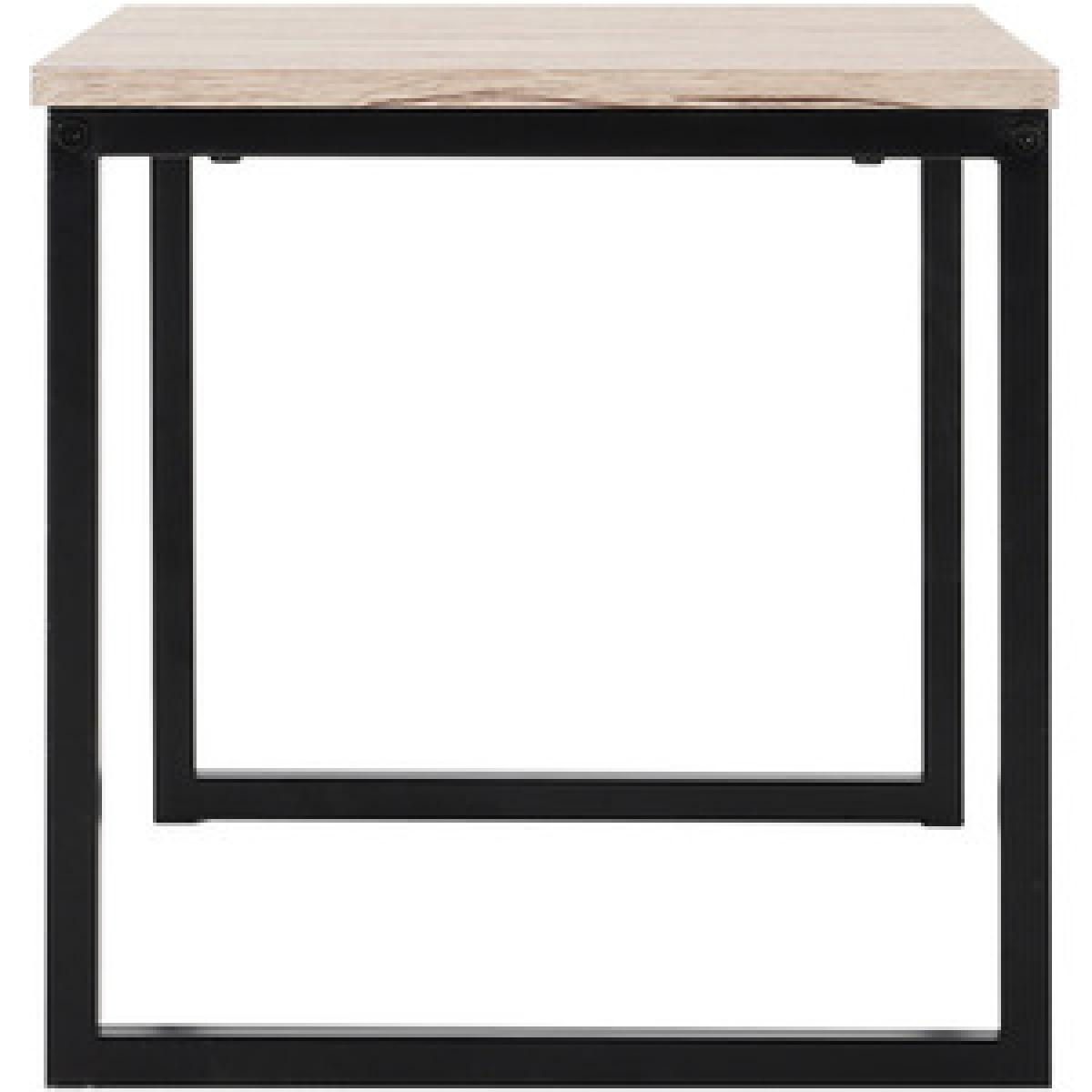 Open Rectangle Coffee Table - Light Yellow – image 11
