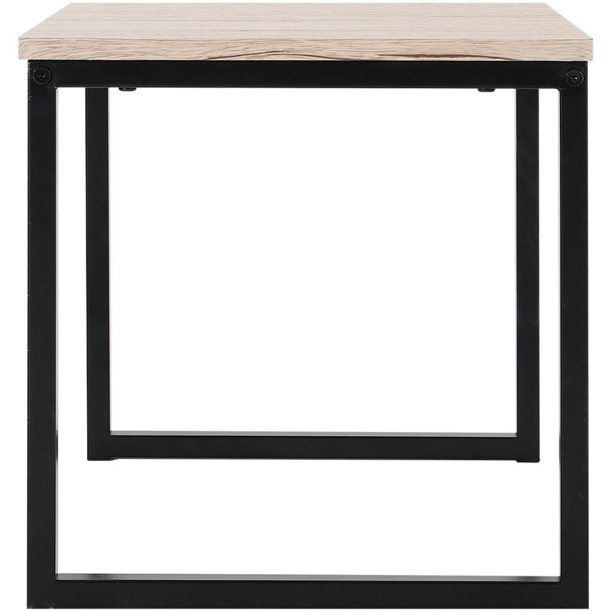 Open Rectangle Coffee Table - Light Yellow – image 3