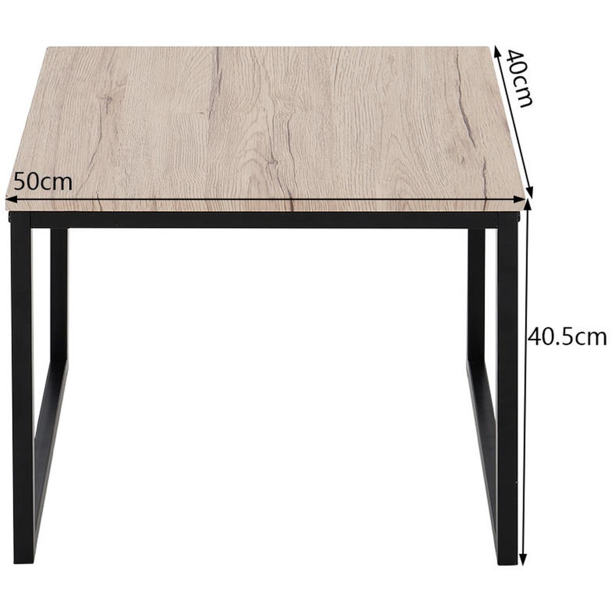 Open Rectangle Coffee Table - Light Yellow – image 9