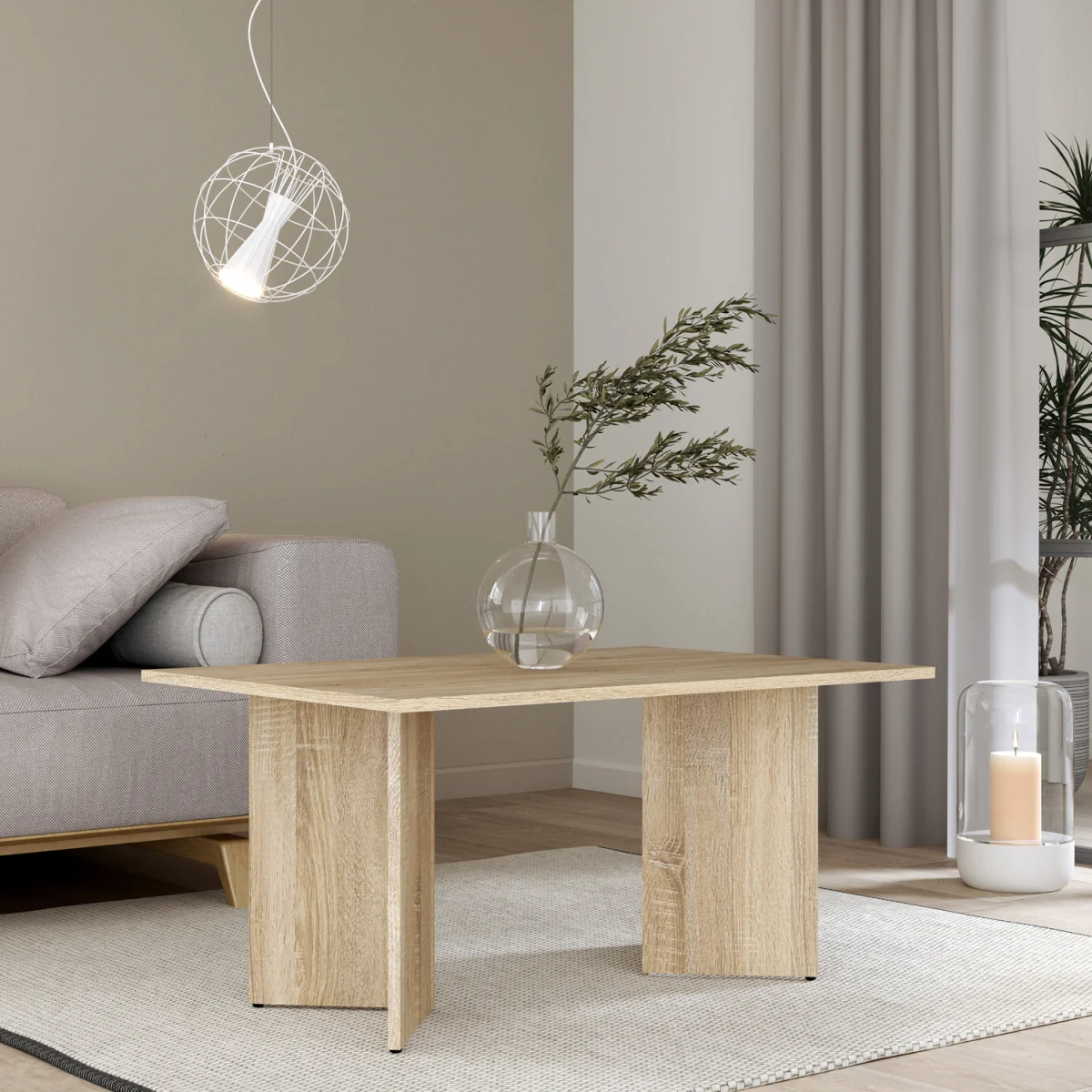 Karon Coffee Table in Sonoma Oak - Sonoma Oak – image 4