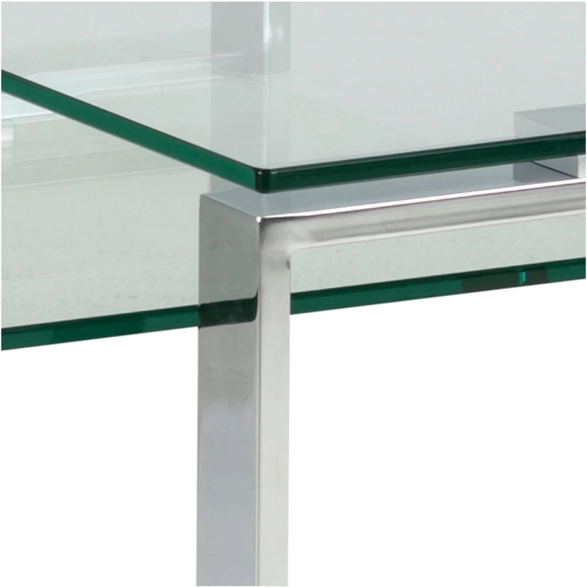 Katrine Coffee Table Set with Glass Top - Glass – image 2