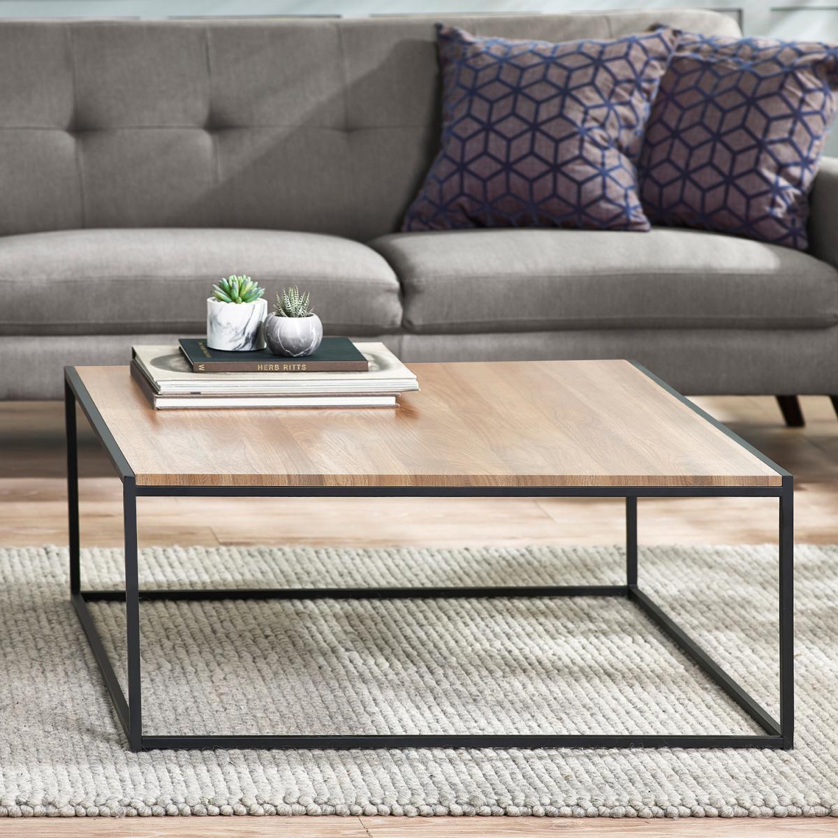 Tribeca Square Coffee Table - Sonoma Oak / Sonoma Oak – image 2