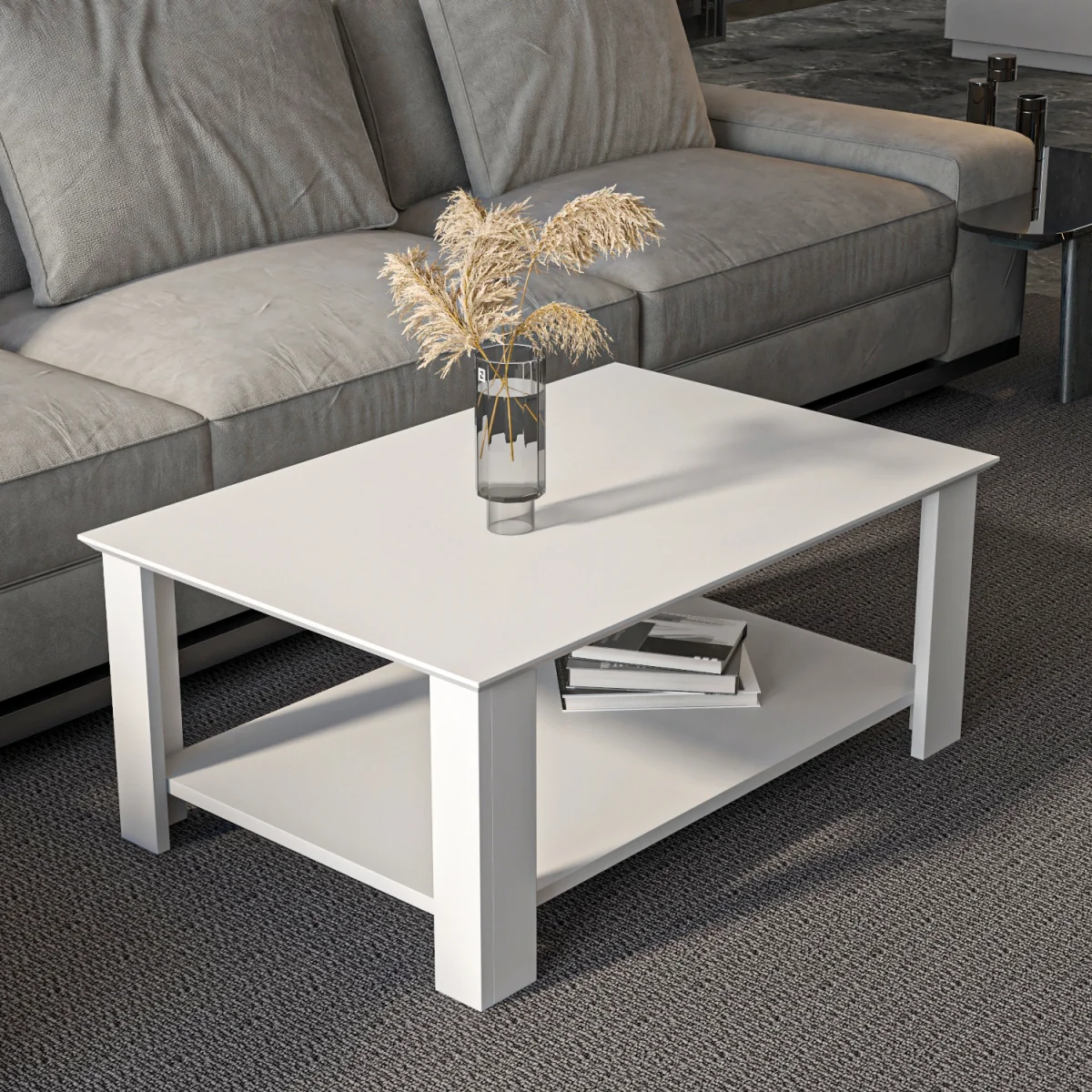 Leroy Coffee Table - White