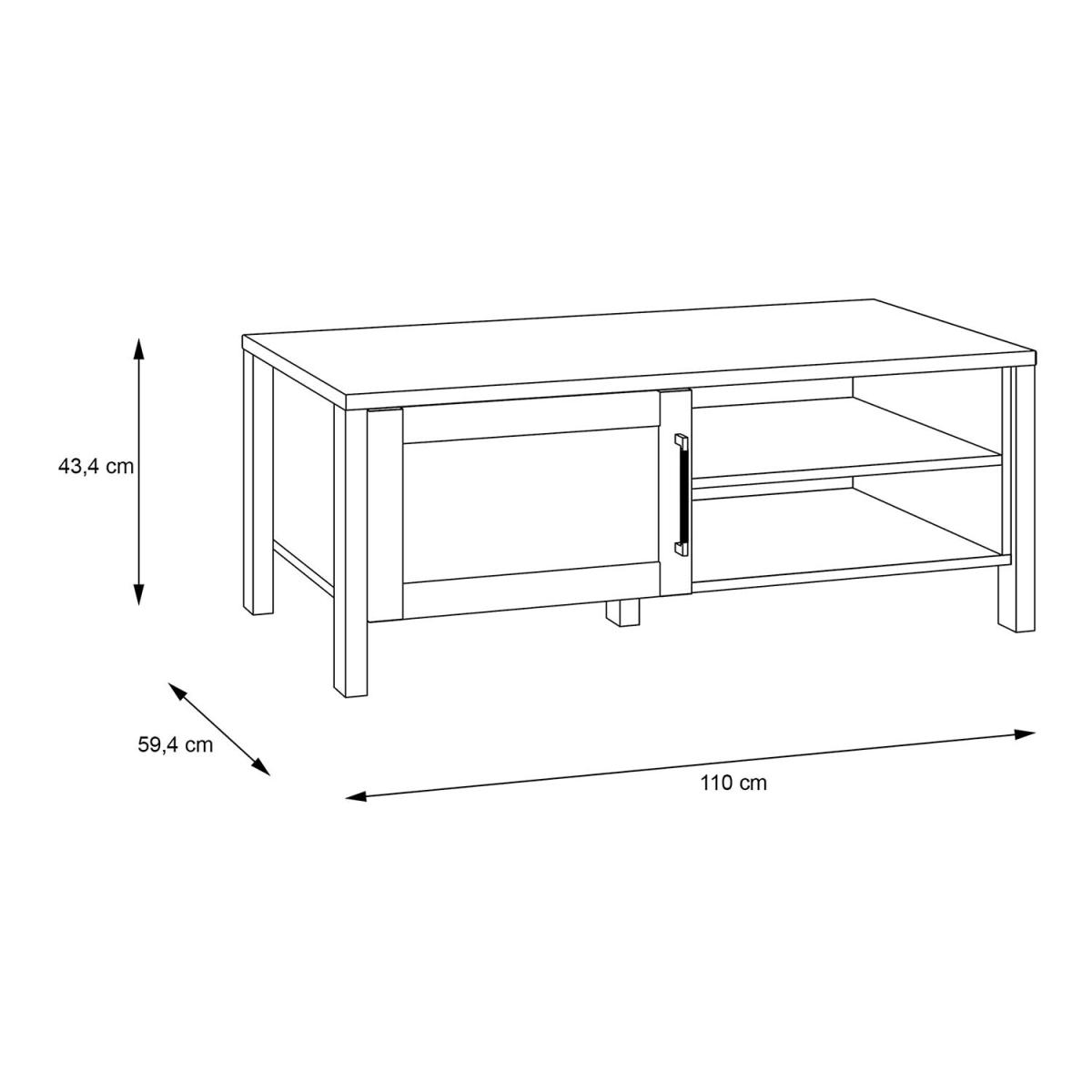 Malte Brun Coffee Table - Waterford Oak – image 5