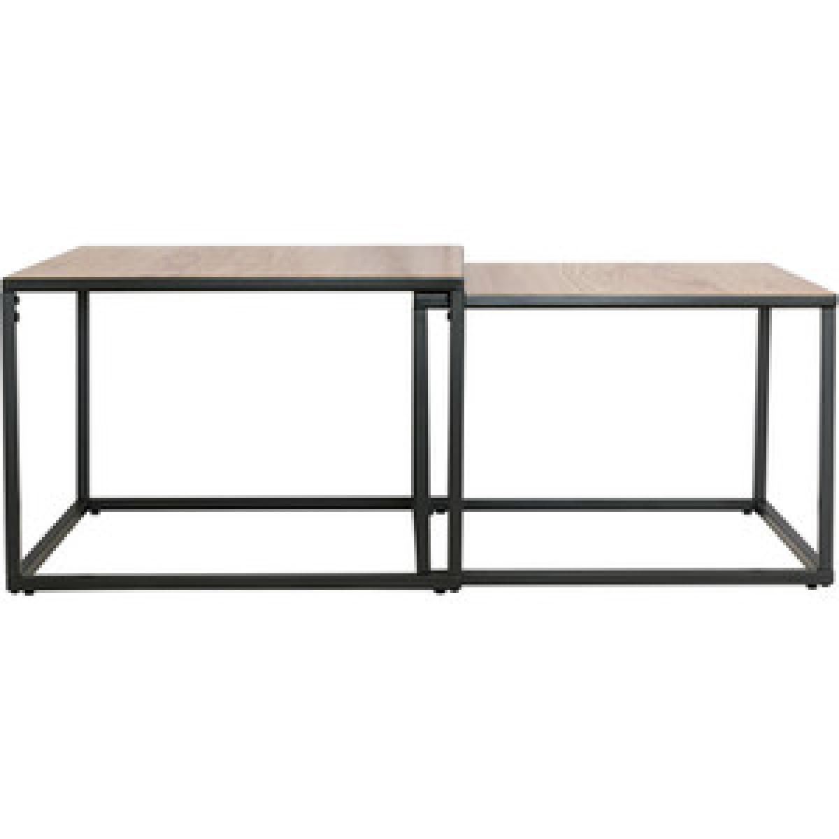 Boston Nest Of 2 Square Coffee Tables – image 6