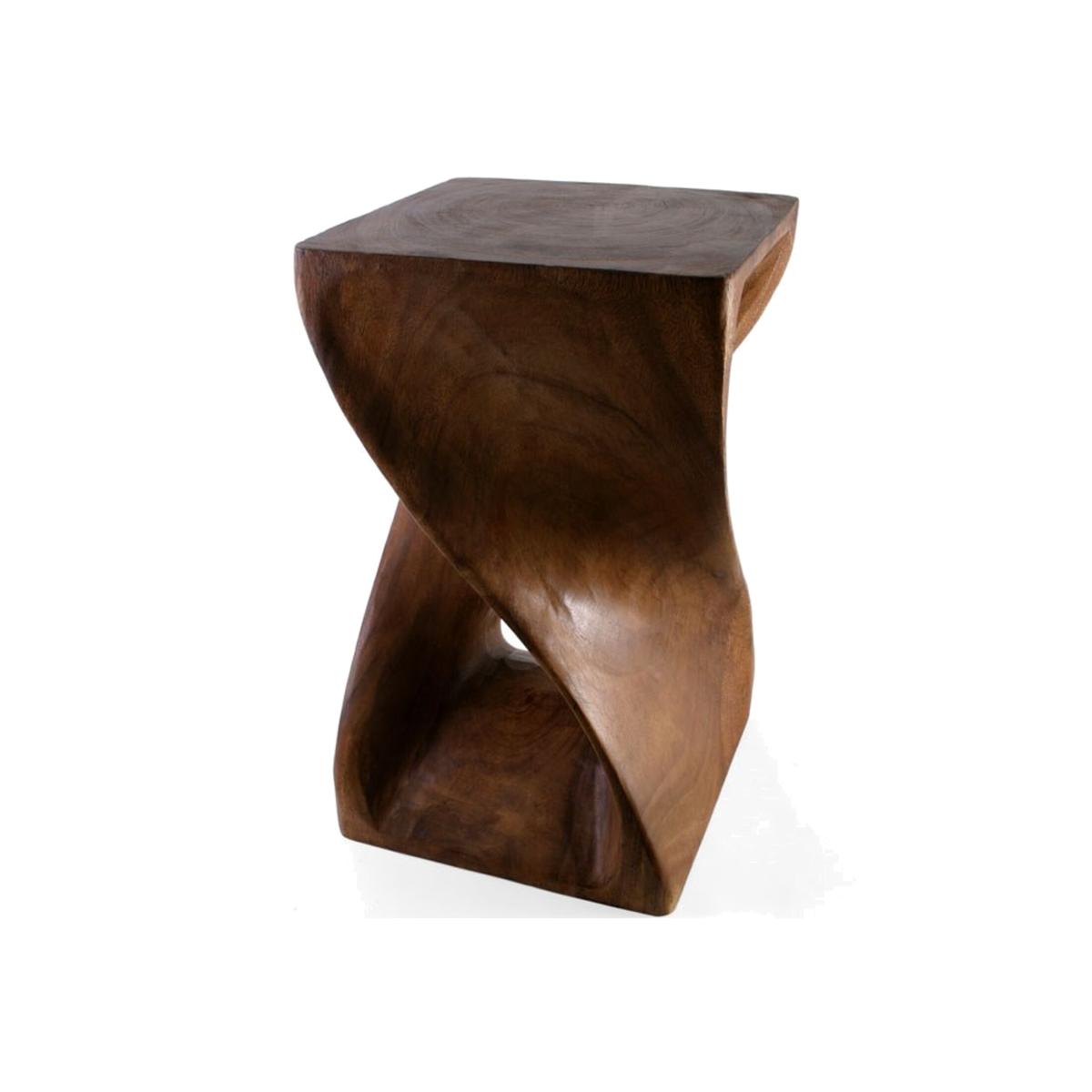 Honey Twist Table - Brown