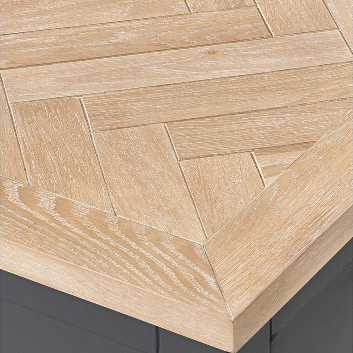 Bordeaux Coffee Table - Dark Grey and Oak – image 2