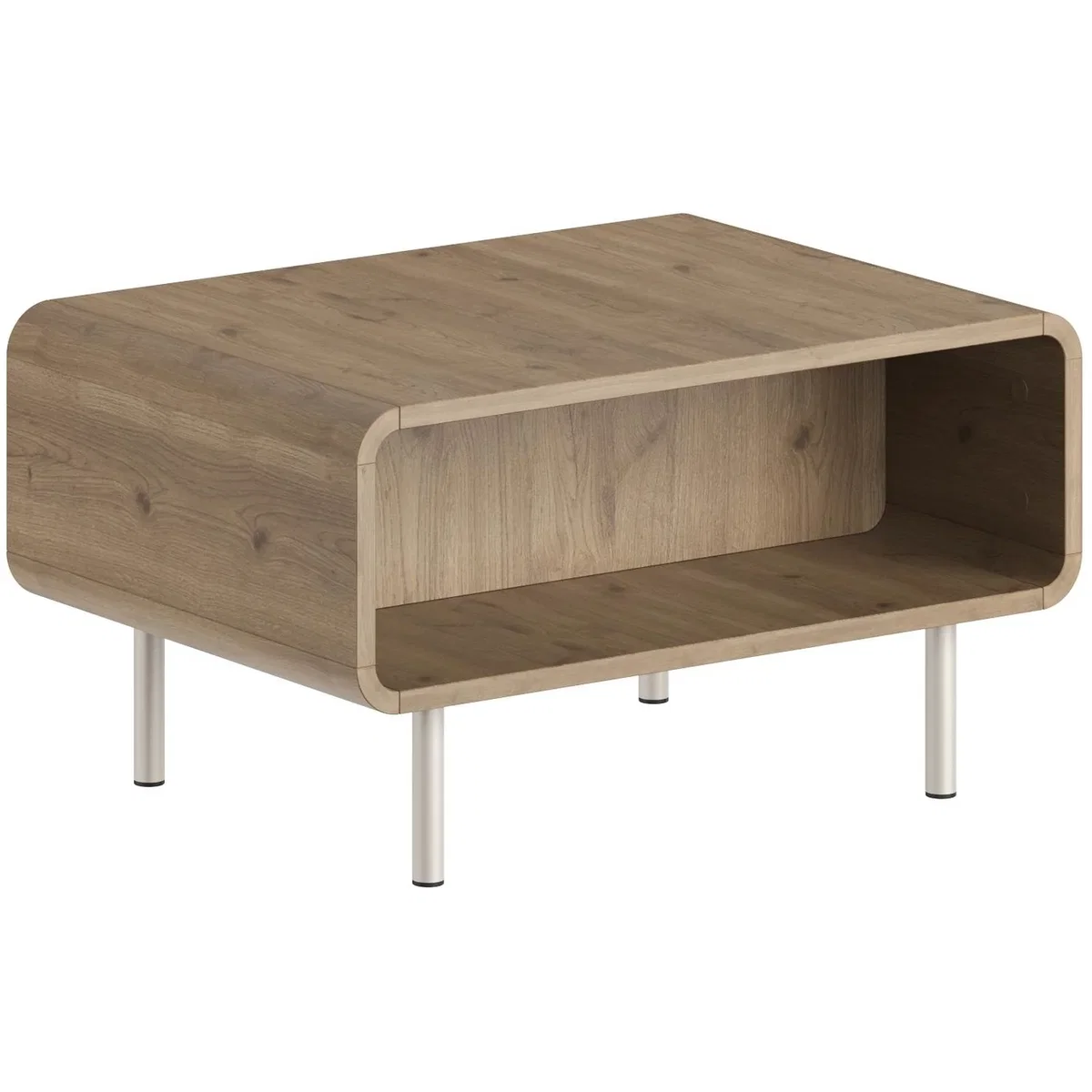 Decortie Draen Open Shelf Coffee Table - Natural Oak – image 3