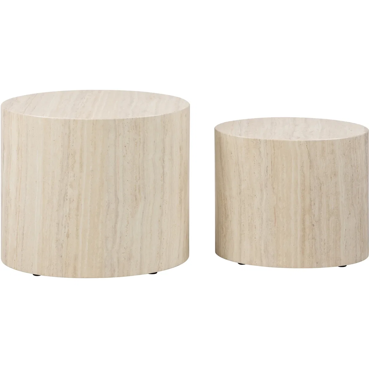 Mice Oval Coffee Table Set of 2 - Oak – image 4
