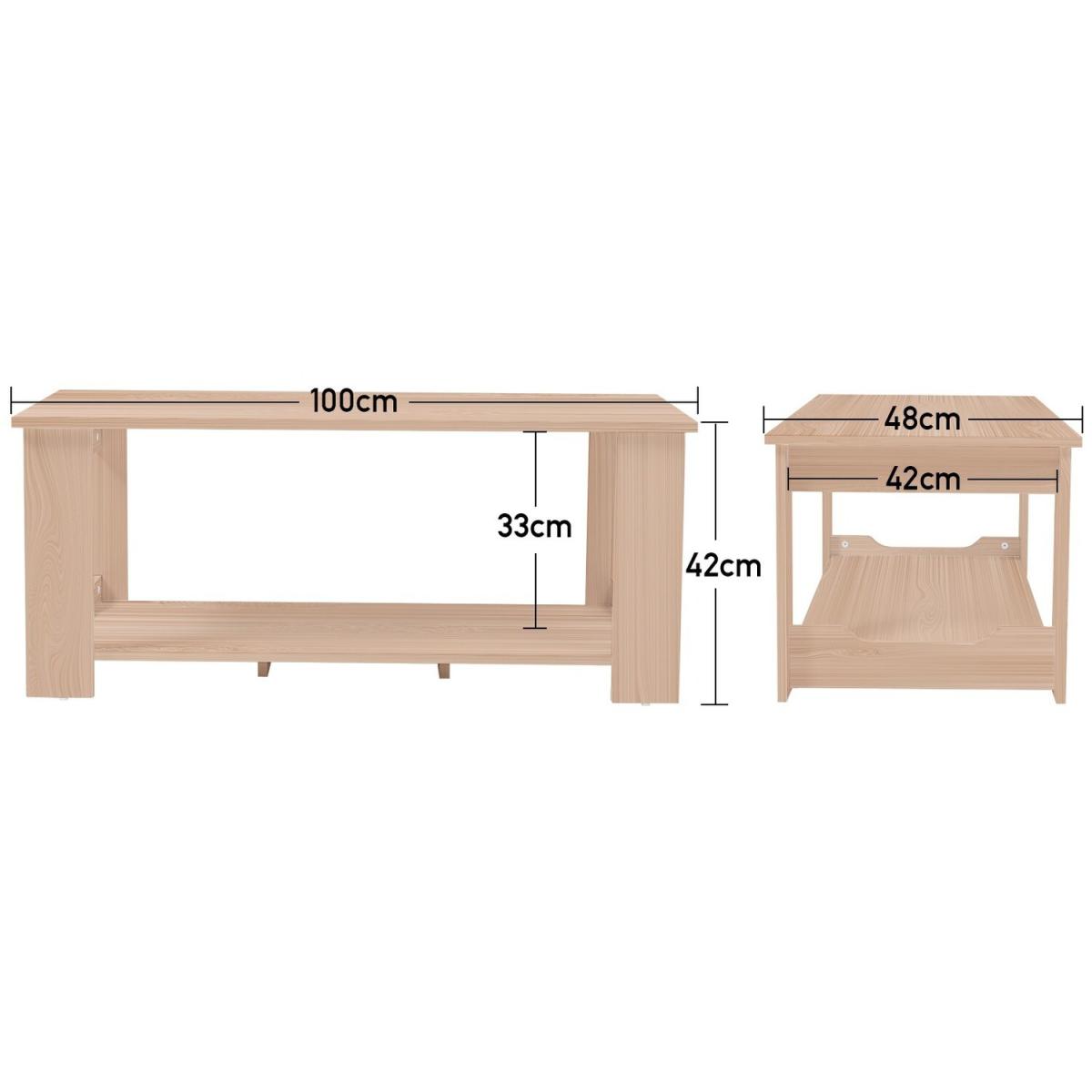 Solid Coffee Table - White – image 13