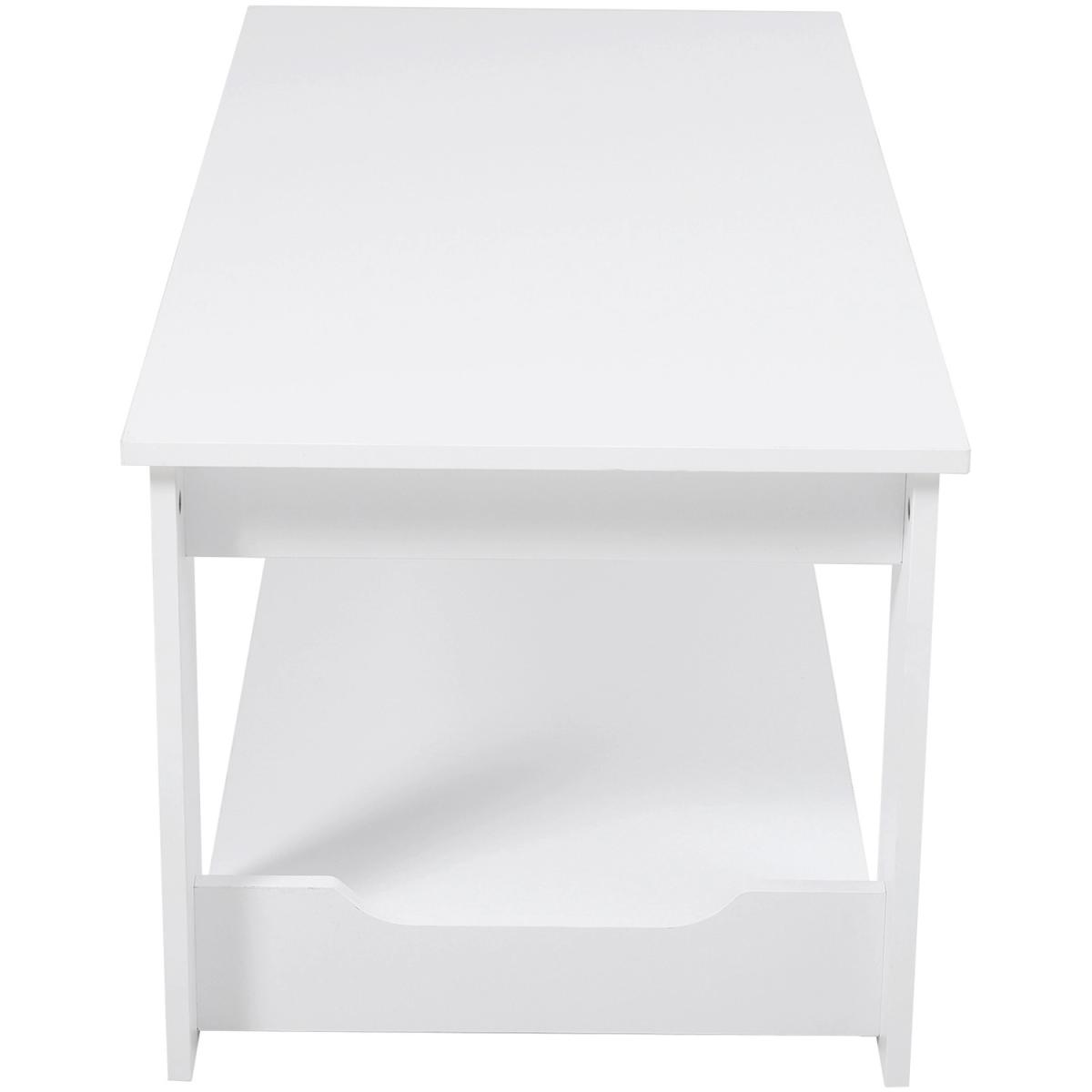 Solid Coffee Table - White – image 4