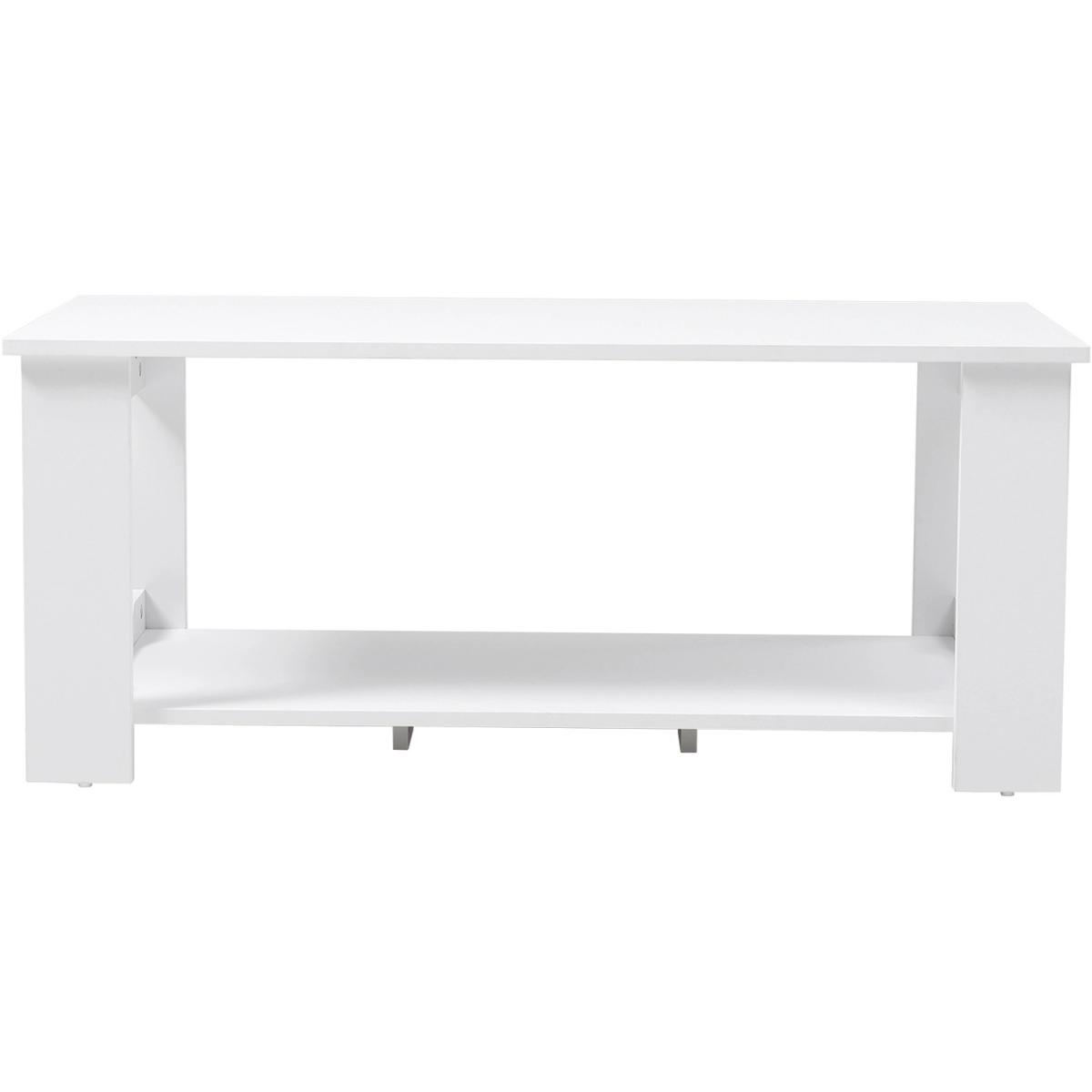 Solid Coffee Table - White – image 5