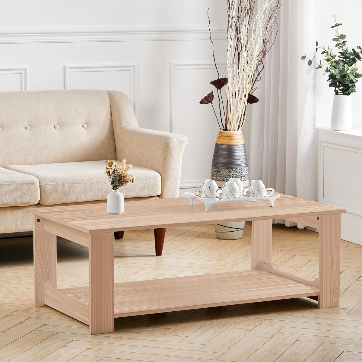 Solid Coffee Table - White – image 7