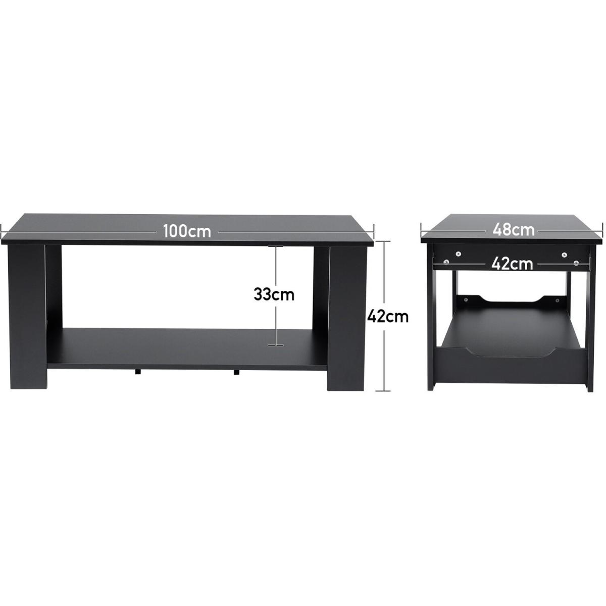 Solid Coffee Table - White – image 8