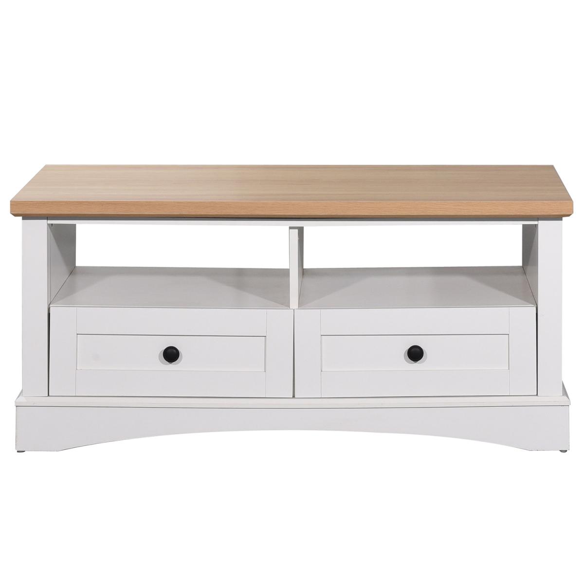 Carden Coffee Table With Two Drawers - Dark Grey – image 9