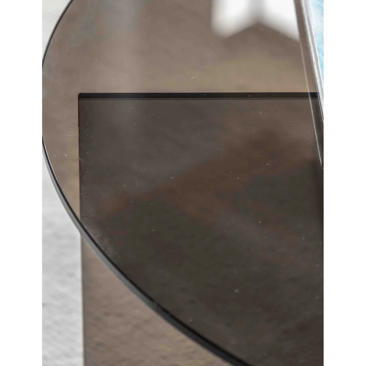 Tinto Glass Charcoal Coffee Table – image 2