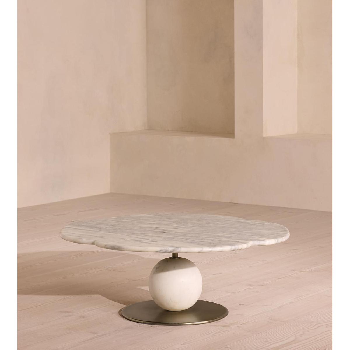 Vito Coffee Table, Arabescato – image 2