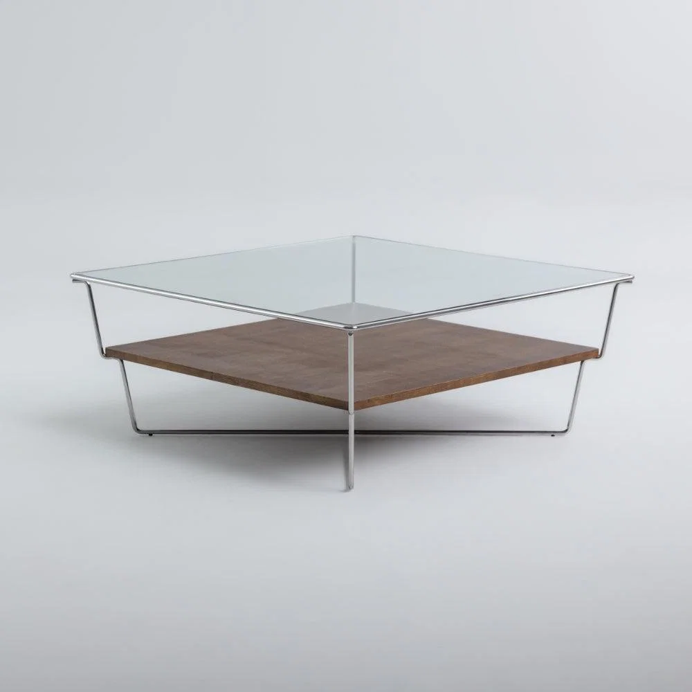 Maya Chrome Coffee Table