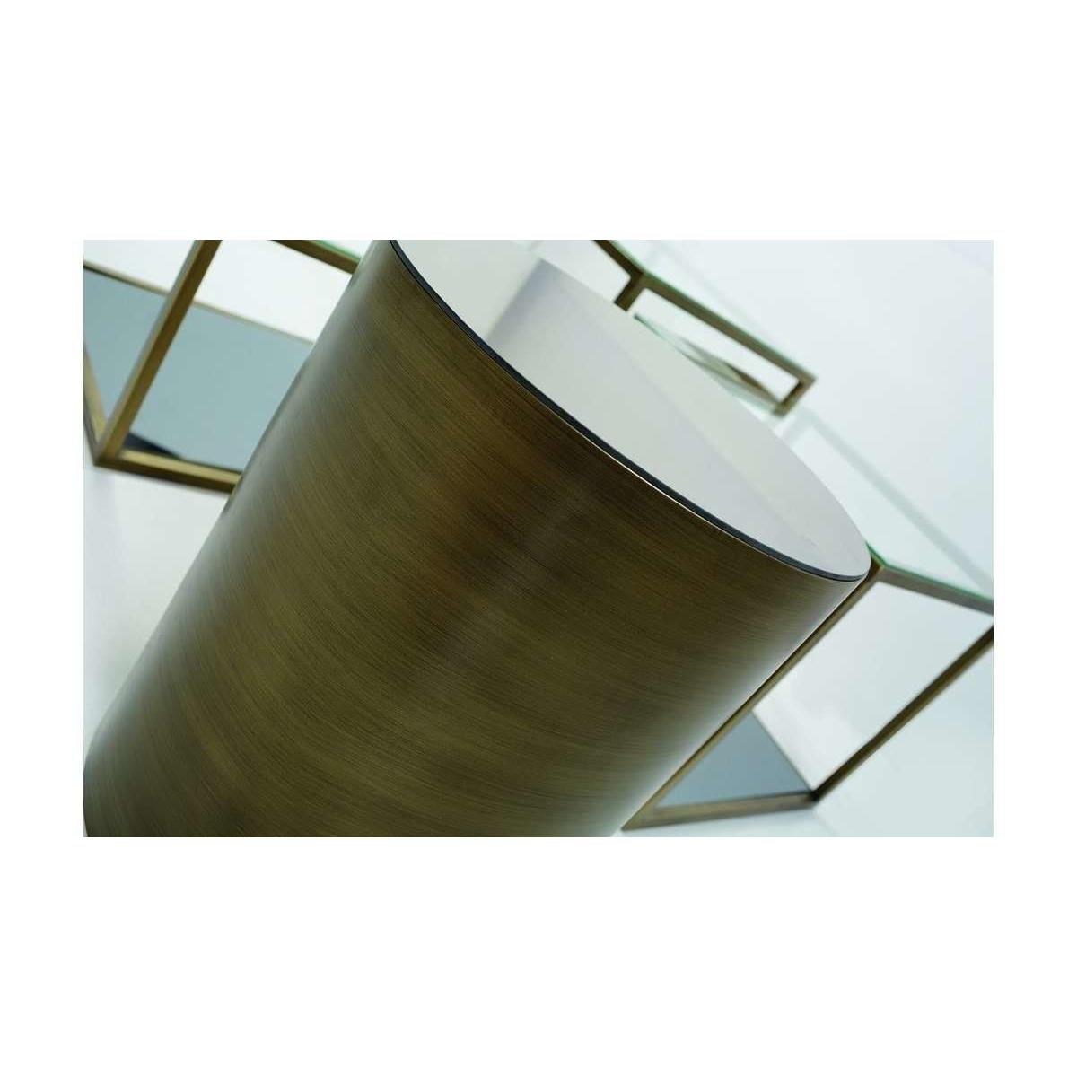 Pasific 4 Piece Coffee Table Set, Vintage Brass – image 3
